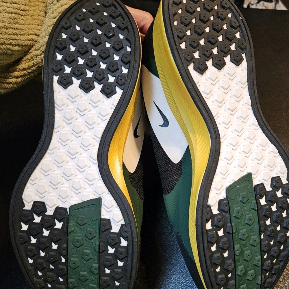 Nike Zoom Pegasus 35 Turbo Gyakusou US 7 Mens Fir Green, Black, Gold Dart - Picture 6 of 7